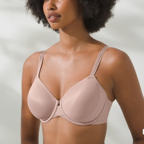 NWT Soma Cooling Full Coverage Bra Soft Tan Size 42C - Picture 1 of 8